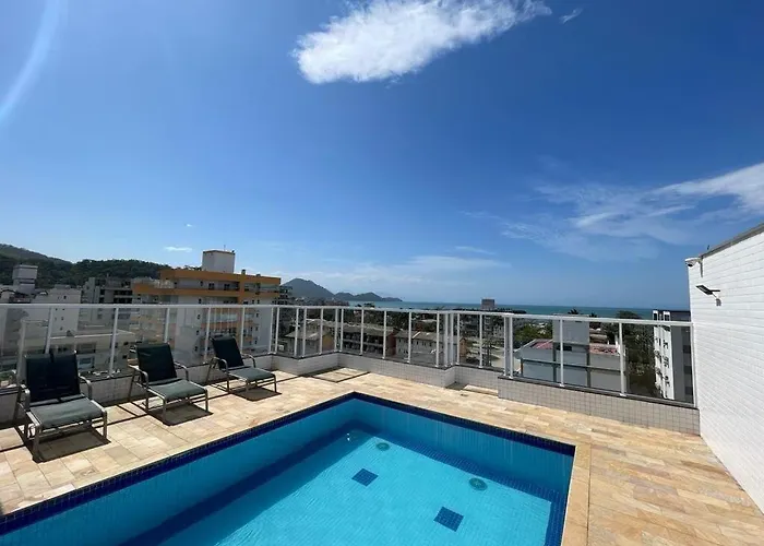 Praia das Toninhas Apt Belíssimo Vista Verde303 Ubatuba